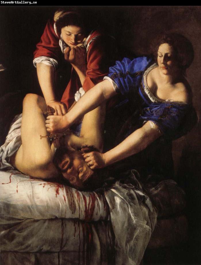 Artemisia gentileschi Judith Beheading Holofernes